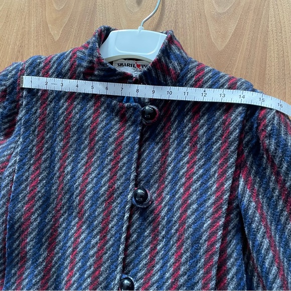 EUC Winter Pea Coat size S/M - Picture 7 of 10